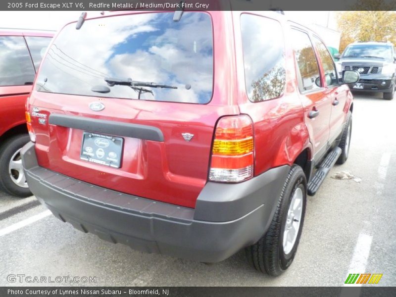 Redfire Metallic / Medium/Dark Flint Grey 2005 Ford Escape XLT V6