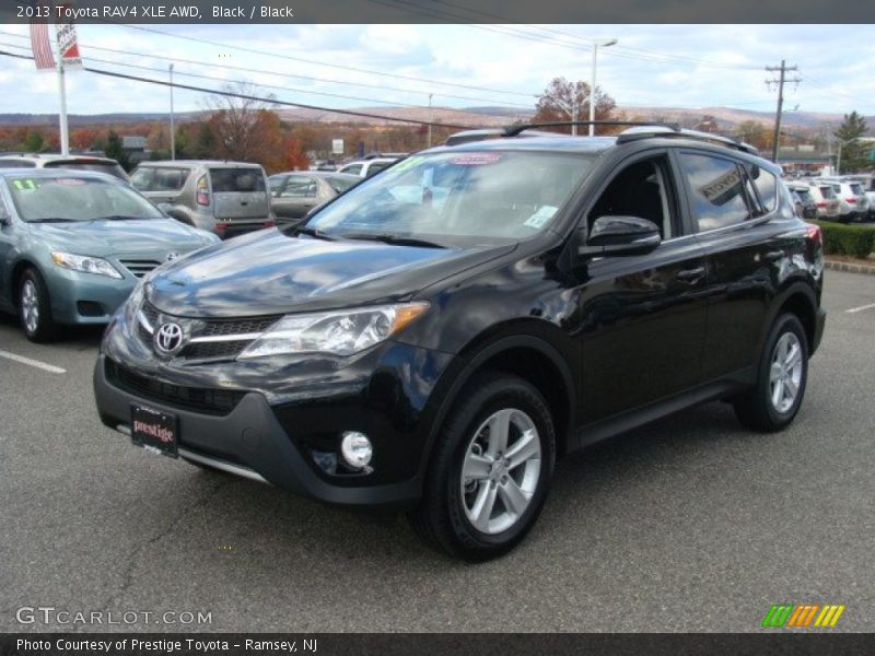 Black / Black 2013 Toyota RAV4 XLE AWD