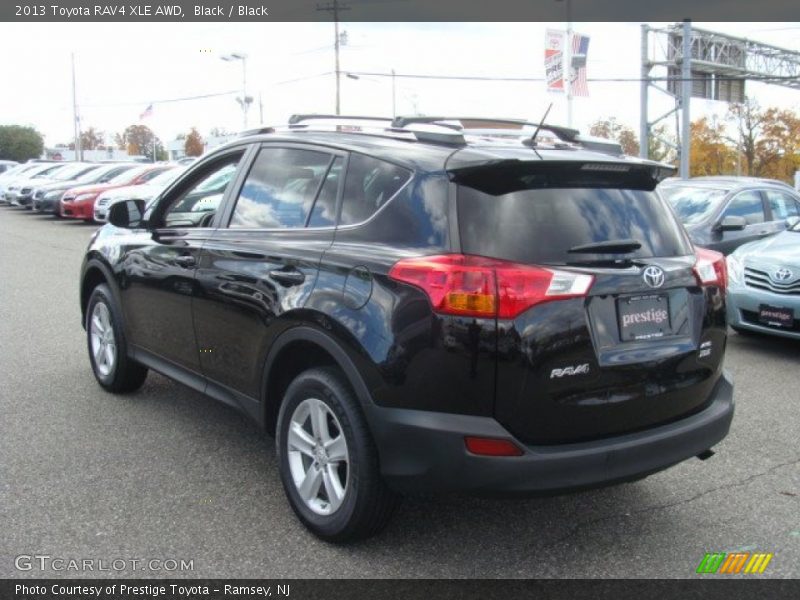 Black / Black 2013 Toyota RAV4 XLE AWD