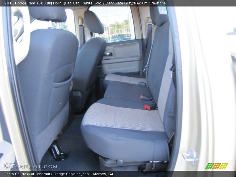 White Gold / Dark Slate Gray/Medium Graystone 2011 Dodge Ram 1500 Big Horn Quad Cab