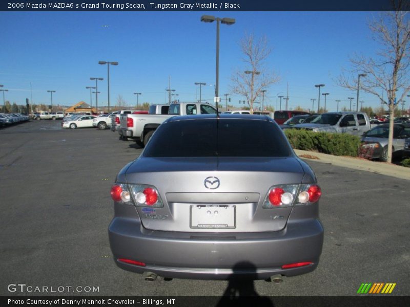 Tungsten Gray Metallic / Black 2006 Mazda MAZDA6 s Grand Touring Sedan