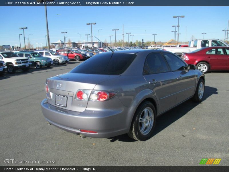Tungsten Gray Metallic / Black 2006 Mazda MAZDA6 s Grand Touring Sedan