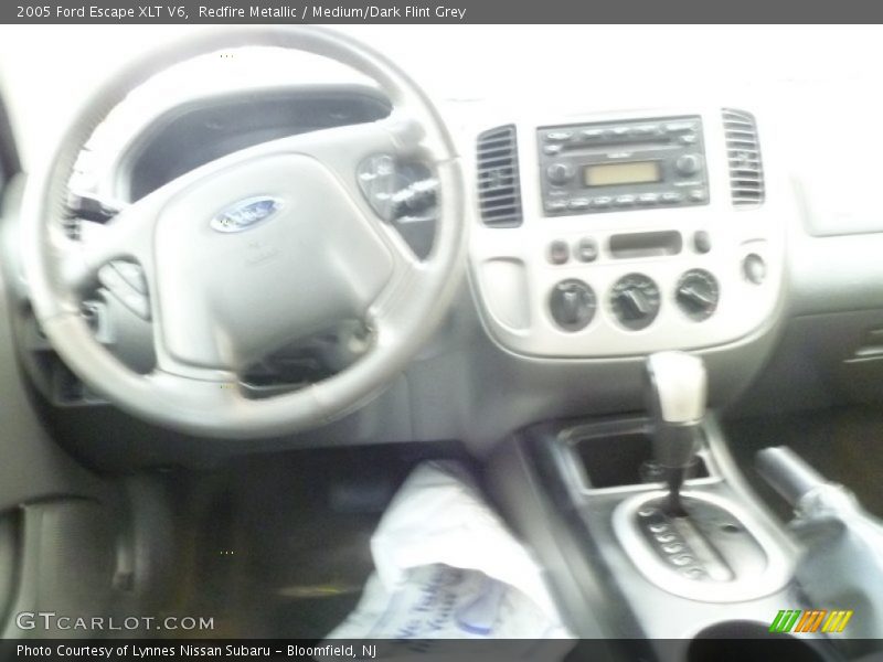 Redfire Metallic / Medium/Dark Flint Grey 2005 Ford Escape XLT V6