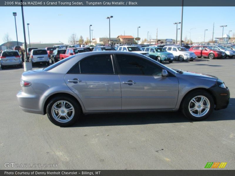 Tungsten Gray Metallic / Black 2006 Mazda MAZDA6 s Grand Touring Sedan