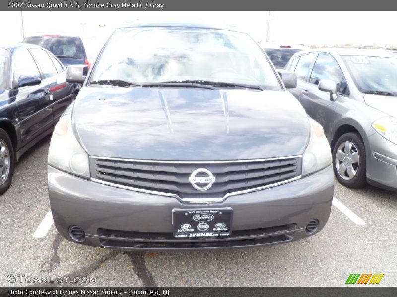 Smoke Gray Metallic / Gray 2007 Nissan Quest 3.5 S