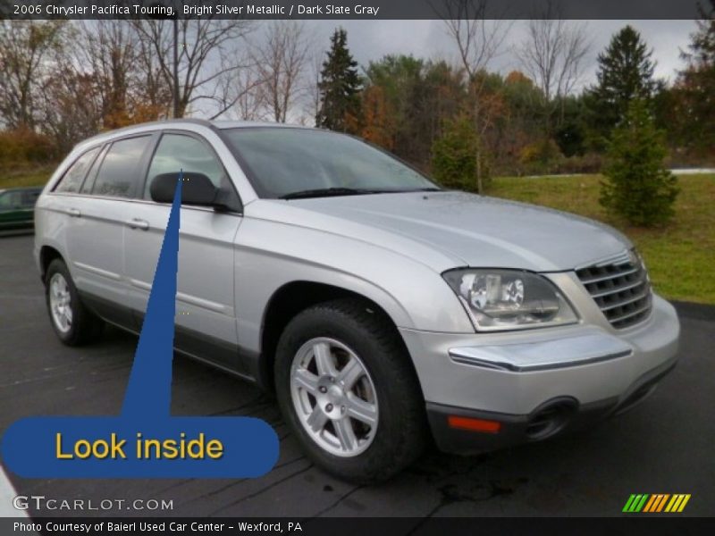 Bright Silver Metallic / Dark Slate Gray 2006 Chrysler Pacifica Touring