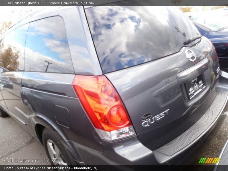 Smoke Gray Metallic / Gray 2007 Nissan Quest 3.5 S