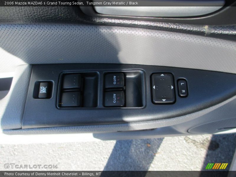 Tungsten Gray Metallic / Black 2006 Mazda MAZDA6 s Grand Touring Sedan