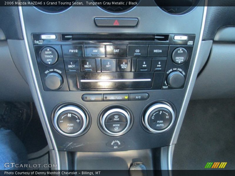 Tungsten Gray Metallic / Black 2006 Mazda MAZDA6 s Grand Touring Sedan