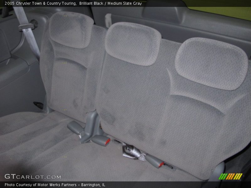 Brilliant Black / Medium Slate Gray 2005 Chrysler Town & Country Touring