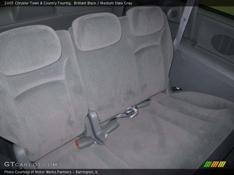 Brilliant Black / Medium Slate Gray 2005 Chrysler Town & Country Touring