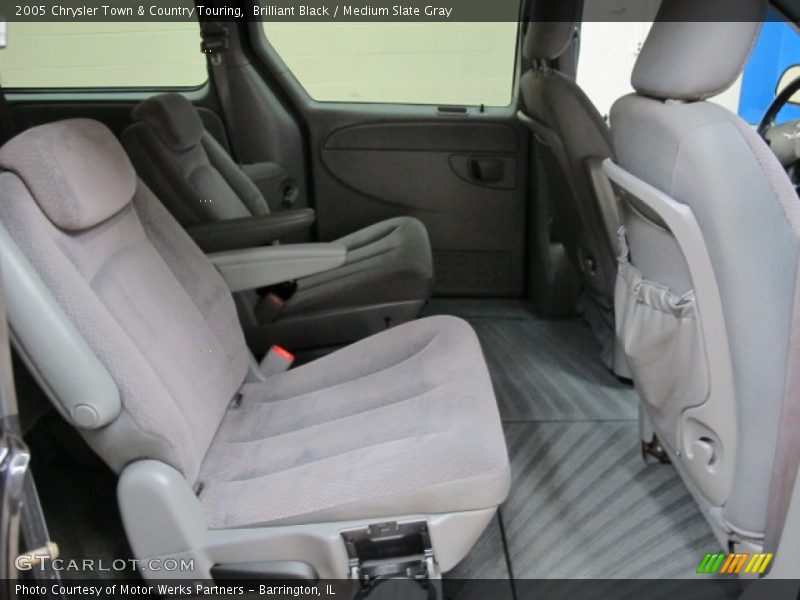 Brilliant Black / Medium Slate Gray 2005 Chrysler Town & Country Touring
