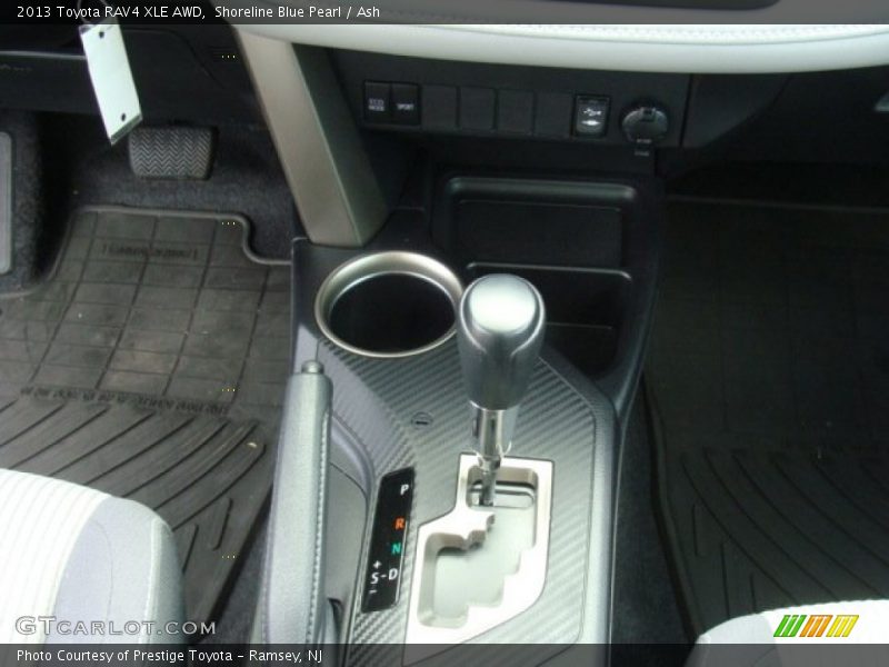 Shoreline Blue Pearl / Ash 2013 Toyota RAV4 XLE AWD