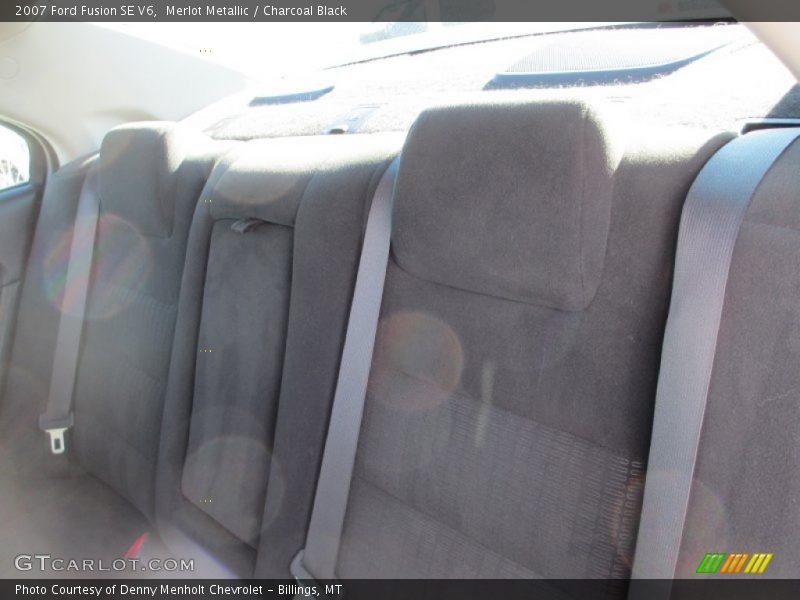 Merlot Metallic / Charcoal Black 2007 Ford Fusion SE V6