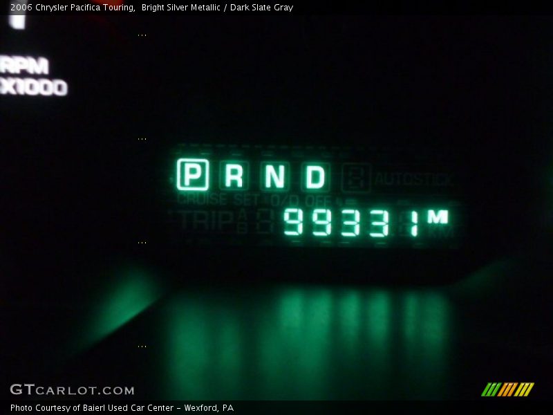 Bright Silver Metallic / Dark Slate Gray 2006 Chrysler Pacifica Touring