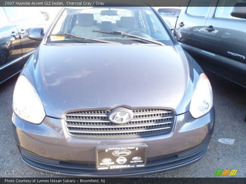 Charcoal Gray / Gray 2007 Hyundai Accent GLS Sedan
