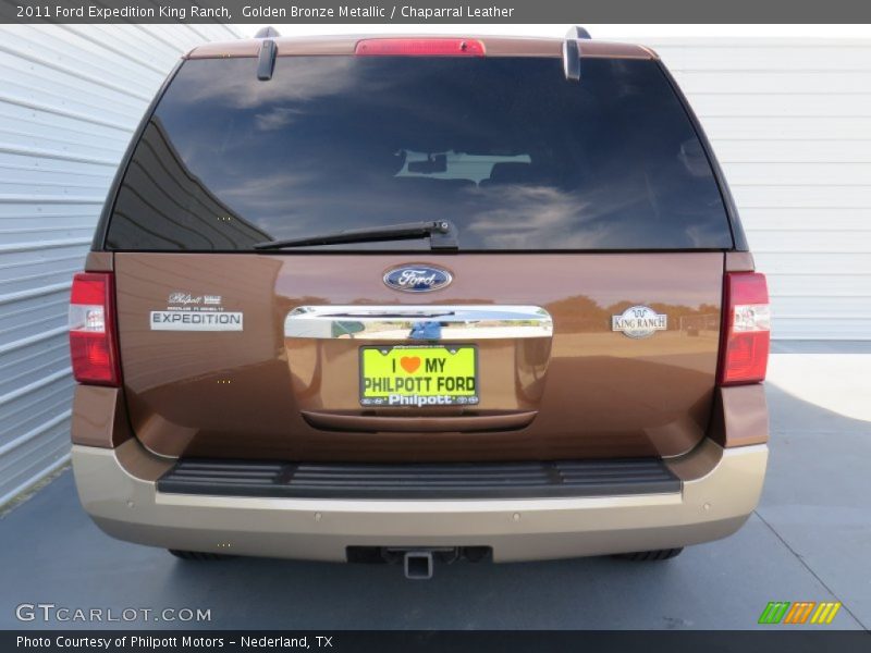 Golden Bronze Metallic / Chaparral Leather 2011 Ford Expedition King Ranch