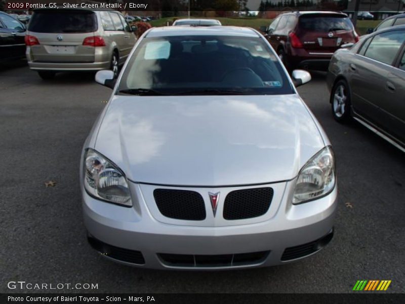 Silver Green Metallic / Ebony 2009 Pontiac G5