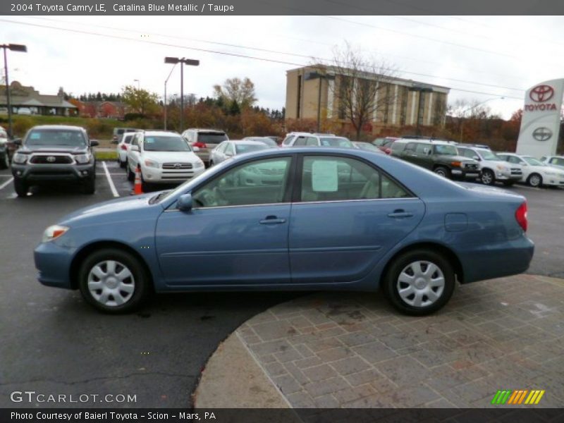Catalina Blue Metallic / Taupe 2004 Toyota Camry LE