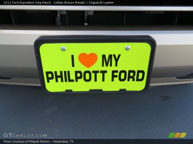 Golden Bronze Metallic / Chaparral Leather 2011 Ford Expedition King Ranch