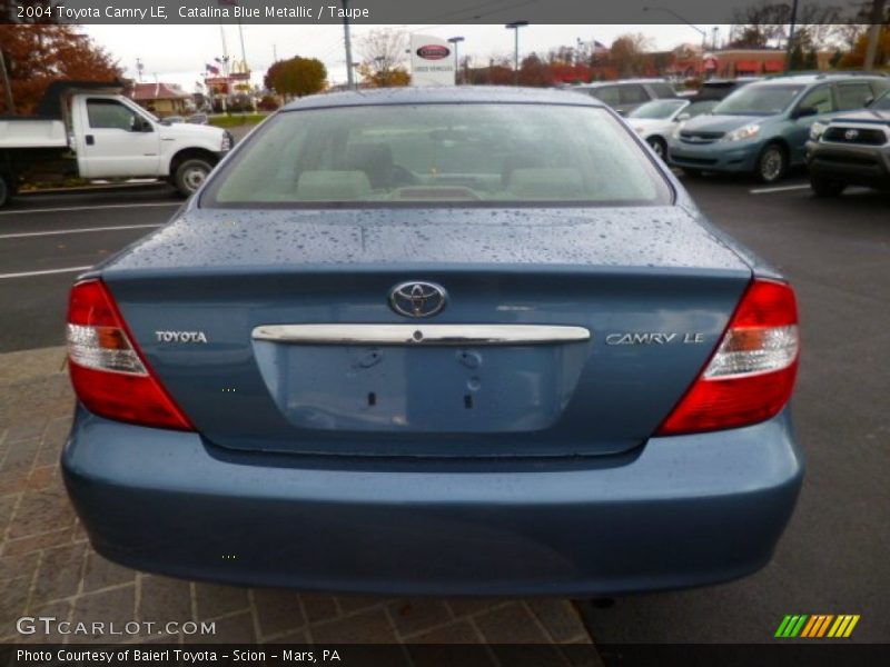 Catalina Blue Metallic / Taupe 2004 Toyota Camry LE