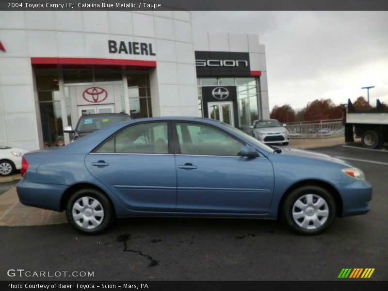 Catalina Blue Metallic / Taupe 2004 Toyota Camry LE