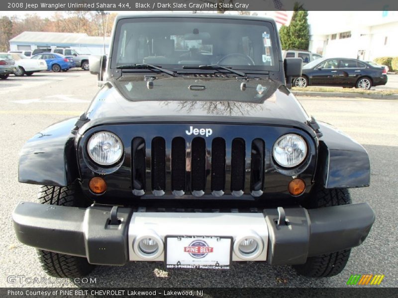 Black / Dark Slate Gray/Med Slate Gray 2008 Jeep Wrangler Unlimited Sahara 4x4