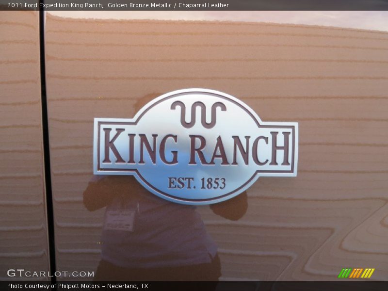 Golden Bronze Metallic / Chaparral Leather 2011 Ford Expedition King Ranch
