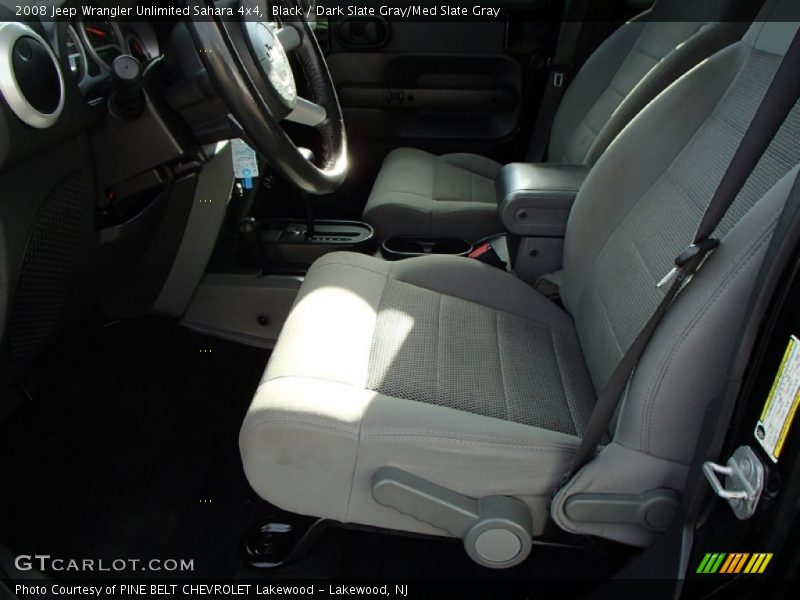Black / Dark Slate Gray/Med Slate Gray 2008 Jeep Wrangler Unlimited Sahara 4x4