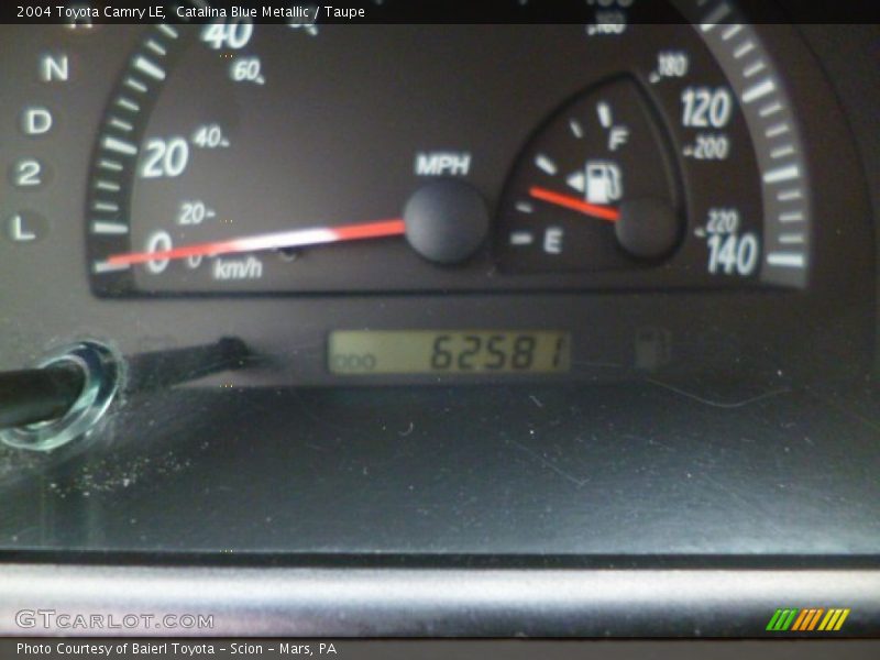 Catalina Blue Metallic / Taupe 2004 Toyota Camry LE