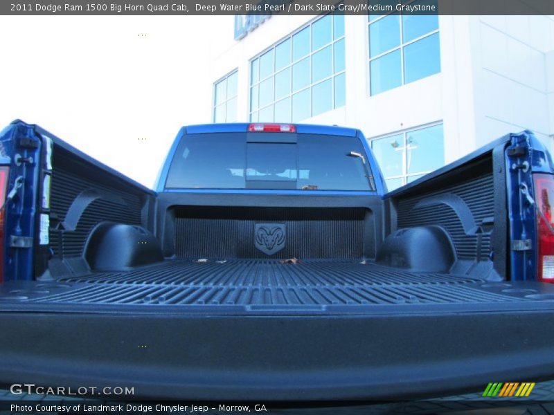 Deep Water Blue Pearl / Dark Slate Gray/Medium Graystone 2011 Dodge Ram 1500 Big Horn Quad Cab