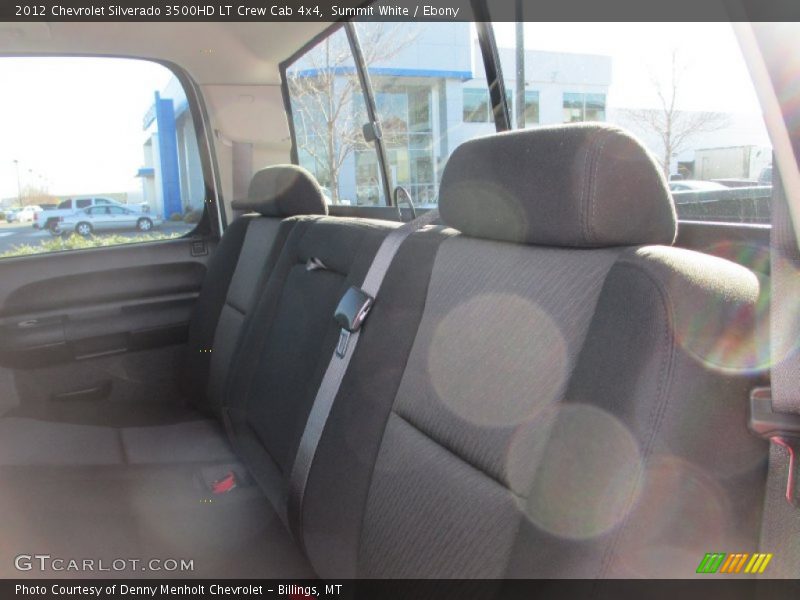 Summit White / Ebony 2012 Chevrolet Silverado 3500HD LT Crew Cab 4x4