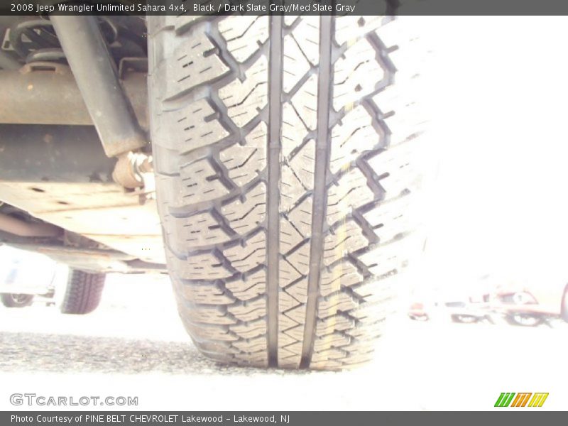 Black / Dark Slate Gray/Med Slate Gray 2008 Jeep Wrangler Unlimited Sahara 4x4