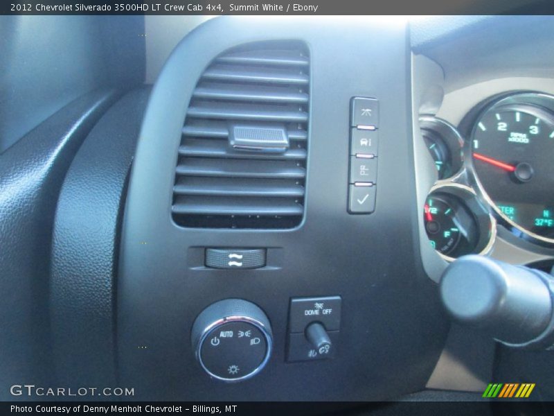 Summit White / Ebony 2012 Chevrolet Silverado 3500HD LT Crew Cab 4x4