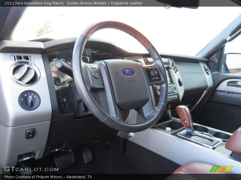Golden Bronze Metallic / Chaparral Leather 2011 Ford Expedition King Ranch