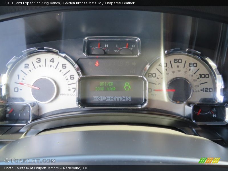 Golden Bronze Metallic / Chaparral Leather 2011 Ford Expedition King Ranch