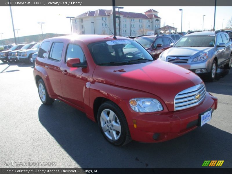 Victory Red / Ebony 2010 Chevrolet HHR LT