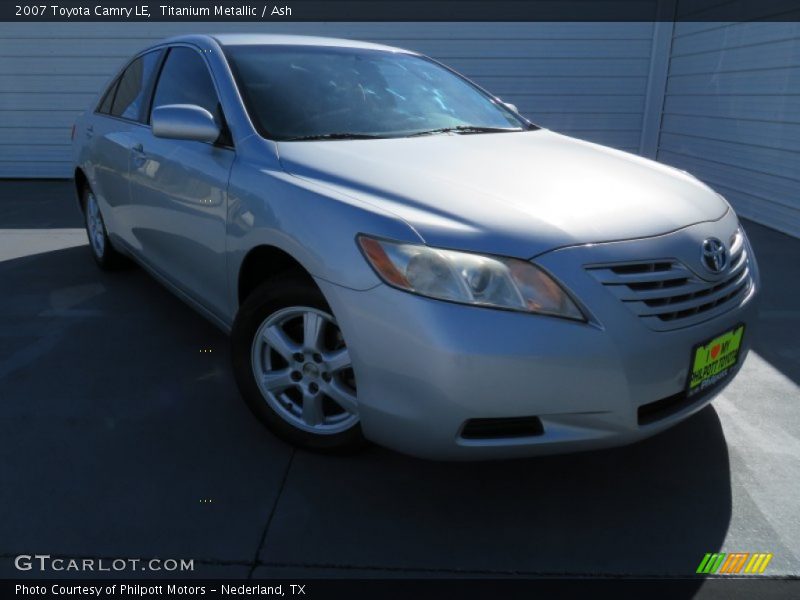 Titanium Metallic / Ash 2007 Toyota Camry LE