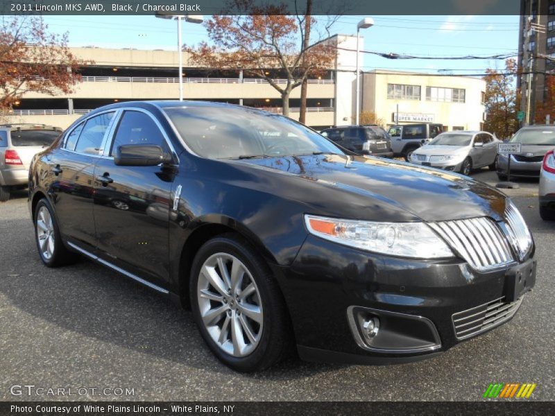 Black / Charcoal Black 2011 Lincoln MKS AWD