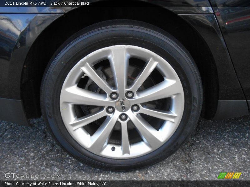 Black / Charcoal Black 2011 Lincoln MKS AWD