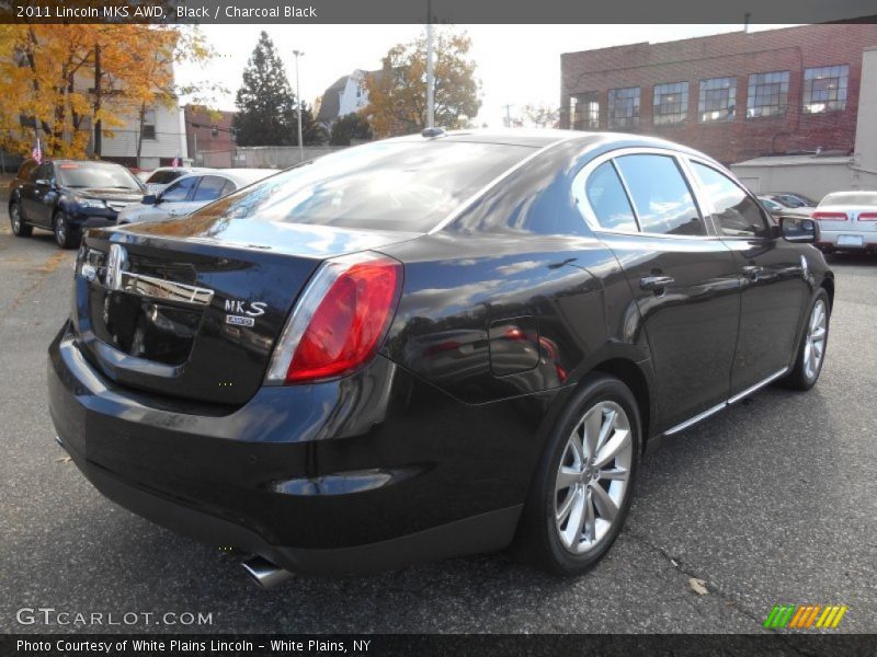 Black / Charcoal Black 2011 Lincoln MKS AWD