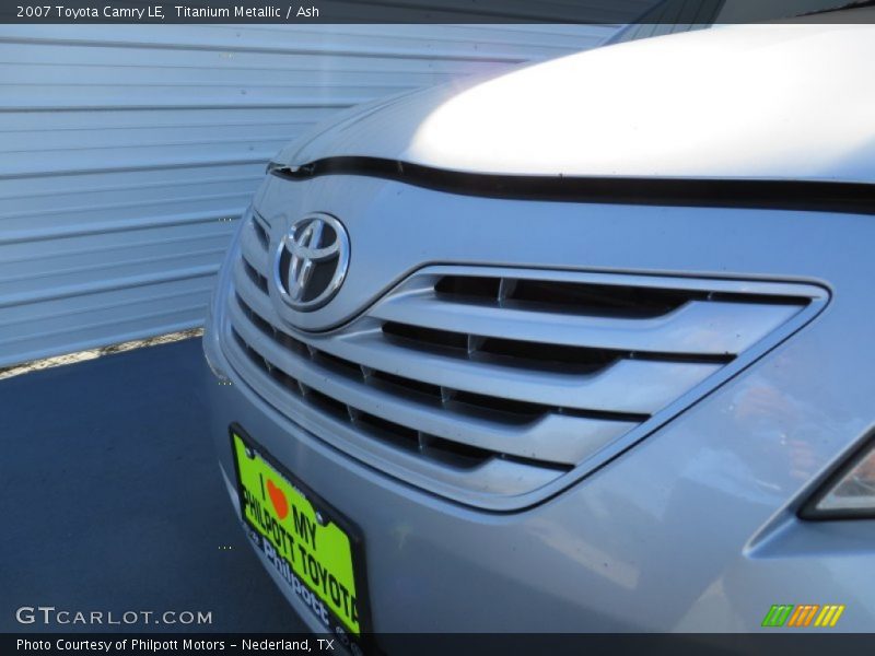 Titanium Metallic / Ash 2007 Toyota Camry LE
