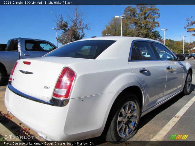 Bright White / Black 2011 Chrysler 300 Limited