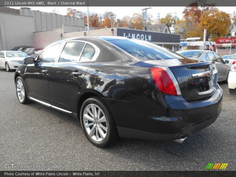 Black / Charcoal Black 2011 Lincoln MKS AWD