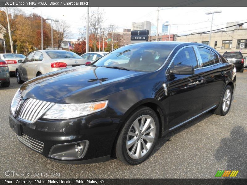 Black / Charcoal Black 2011 Lincoln MKS AWD