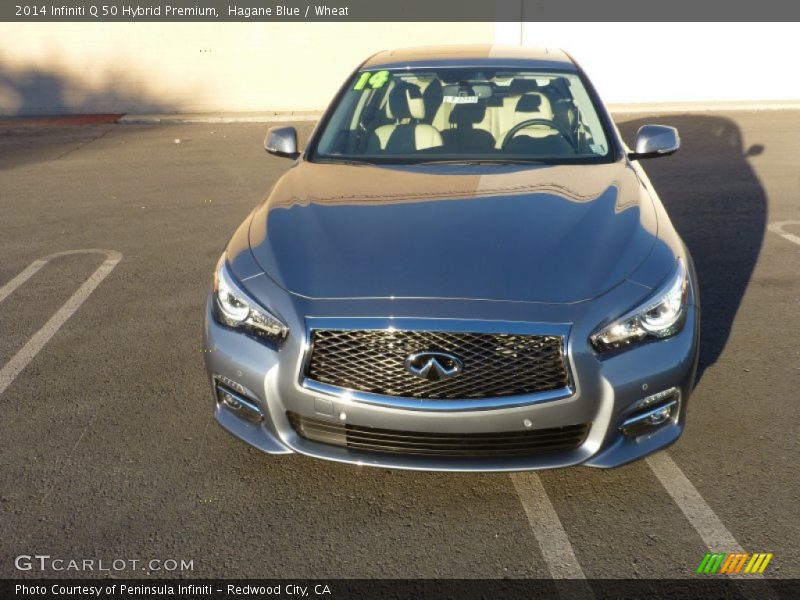  2014 Q 50 Hybrid Premium Hagane Blue