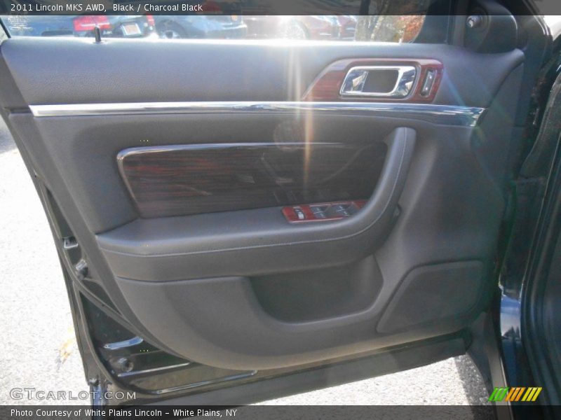 Black / Charcoal Black 2011 Lincoln MKS AWD