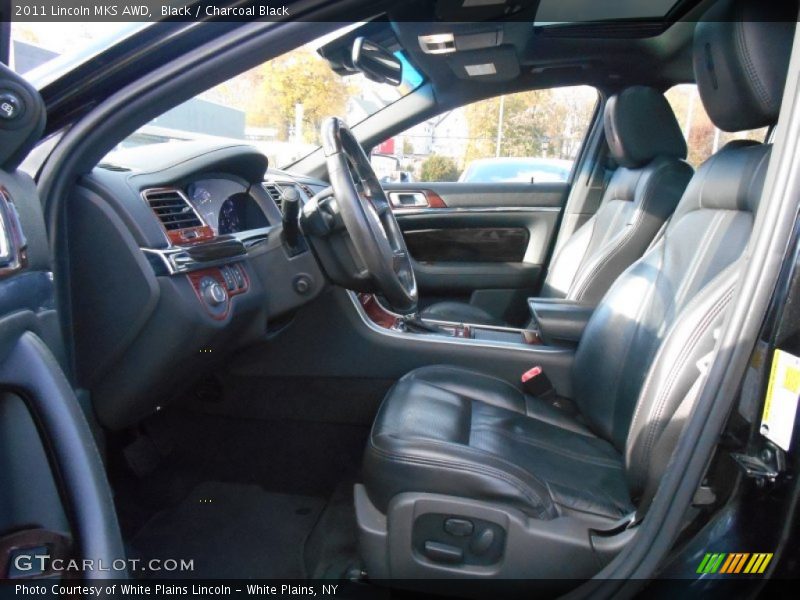 Black / Charcoal Black 2011 Lincoln MKS AWD