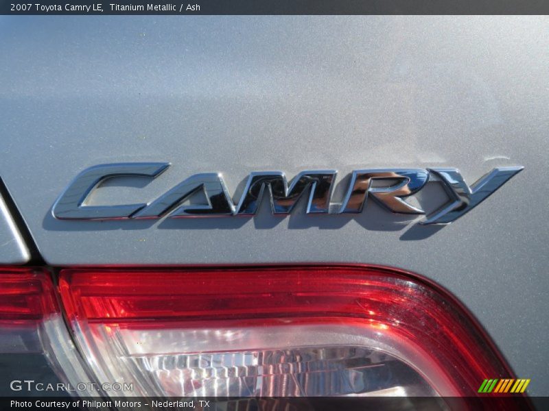 Titanium Metallic / Ash 2007 Toyota Camry LE