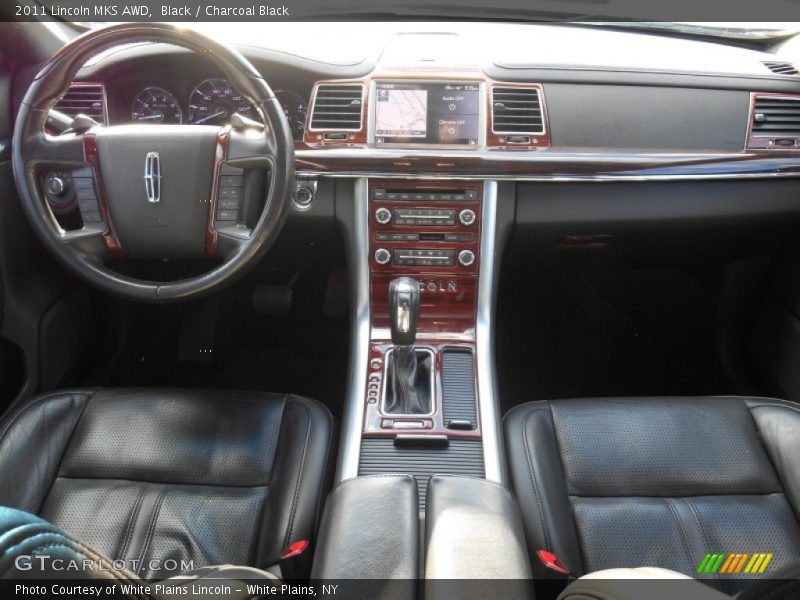 Black / Charcoal Black 2011 Lincoln MKS AWD